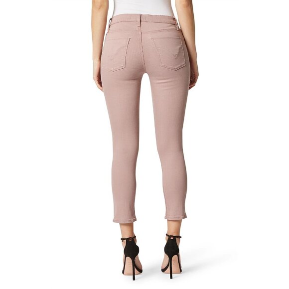 Hudson Jeans Women Nico Mid-Rise Skinny Jeans Mauve Light Pink Size 31 - Picture 2 of 4